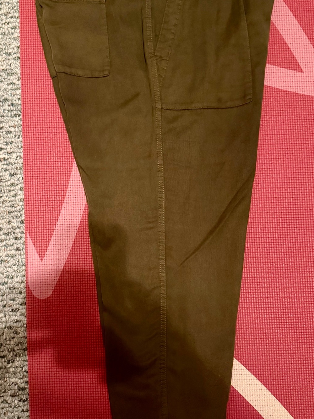Woman's Olive Green Utility Pants